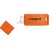 Image de Integral Infd16gbneonor Lecteur Usb Flash 16 Go Usb Type-a 2.0 Orange