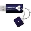 Image de Clé USB INTEGRAL Crypto Dual - 8 Go - USB 3.0 - Bleu
