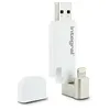 Image de Integral Infd32gbishuttle Lecteur Usb Flash 32 Go Usb Type-a / Lightning 3.2 Gen 1 (3.1 Gen 1) Argent, Blanc
