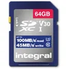 Image de Carte Memoire Sd Integral Insdx64g-100v30