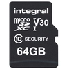 Image de Integral Inmsdx64g10-sec Mémoire Flash 64 Go Microsdxc Uhs-i Classe 10