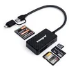 Image de Integral MultiCard Reader - lecteur de carte - USB 3.2 Gen 1 / USB-C