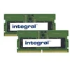 Image de Integral - DDR5 - kit - 16 Go: 2 x 8 Go - SO DIMM 262 broches - 4800 MHz / PC5-38400 - memoire sans tampon