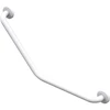 Image de Barre D’appui En Acier Inoxydable Recouvert D’epoxy Coudée 135° 400x400mm 2 Zones De Fixation Akw 01243wh
