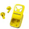 Image de Écouteurs tws sans fil bluetooth 5.3 avec dragonne motif pikachu pokemon jaune W8884