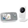 Image de Motorola Vm482 Moniteur Vidéo Pour Bébé 300 M Fhss Argent, Blanc