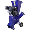 Image de Broyeur de Branches T-Mech - Déchiqueteuse de Feuilles darbre Thermique 420cc 15CV - Capacité de Coupe 102mm