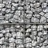 Image de Lot de 3 Paniers de Gabions Argentés en Acier Galvanisé pour Projets d’Aménagement Extérieur Murs de Soutènement Clôture de Jard
