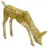 Image de Biche dorée led décoration extérieur jardin intérieur 120 led blanc brilliant 28554F1