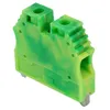 Image de Borne De Jonction De Terre Vert Jaune - Section De Fils 6 à 10mm² - Er6 à Er10