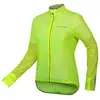 Image de Veste fine imperméable Endura FS260 Pro Adrenaline Race Cape II vert jaune femme - XS