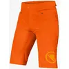Image de Short Endura SingleTrack sans coussinet orange pâle - M