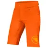 Image de Short Endura Singletrack Lite sans coussinet orange (Short Fit) - L