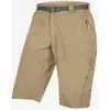 Image de Short Endura Hummvee + cuissard intérieur beige marron - XS