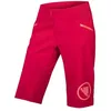 Image de Short VTT Femme - Endura SingleTrack Lite - Rouge - Non Imperméable - Adulte - VTT - Respirant