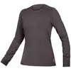 Image de Maillot Endura SingleTrack manche longue gris femme - S