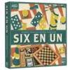 Image de Coffret jeux en bois - 6 en 1 PP8003
