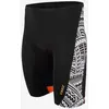 Image de Maillot de bain Zone3 Kona Speed Jammer noir blanc orange - XS