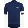 Image de Maillot Rapha Core Lightweight manche courte bleu foncé logo blanc - M