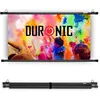 Image de Duronic BPS60 16/9 Ecran de Projection TV et Home Cinema de 60 Pouces 152 cm 133 x 75 cm Fixation par Crochets Barres lestées