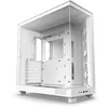 Image de Boitier moyen-tour - NZXT - CC-H61FW-01 - H6 Flow - Double chambre - Refroidissement par air - Blanc