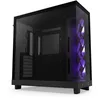 Image de Boitier moyen-tour - NZXT - CC-H61FB-R1 - H6 Flow RGB - Double chambre - Ventilateurs RGB inclus - Noir