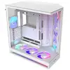 Image de Boitier Moyen-tour - Cm-h92fw-p1 - H9 Flow Rgb+ - Ventilateurs Rgb Inclus - Blanc - Contrôleur Cam