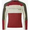 Image de Maillot Endura MT500 Burner Lite manches longues rouge vert foncé - XXL