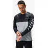 Image de Maillot Endura Core imprimé manches longues noir gris - XXL