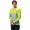 Image de Maillot Endura Core imprimé manches longues jaune vert - XXL