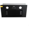 Image de CIARRA Groupe Filtrant Hotte Aspirante Encastrable 52cm 300m3/h Recyclage ou Evacuation LED Eclairage Noir