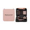 Image de Palette Sourcils - Makeup Revolution - Brow Sculpt Kit - Brun Foncé - Compacte - Multifonctionnelle