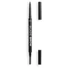 Image de Crayon sourcils - MAKE UP REVOLUTION - Blade Brow - Marron - Double extrémité - Précision