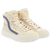 Image de Superdry Vegan Basket OV High Trainer- Femme- Oatmeal Soft Navy