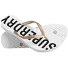 Image de Tongs - Superdry - Code Essential - Femme - Rose mtallise - Caoutchouc
