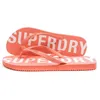 Image de Tongs - SUPERDRY - Essential Flip Flop - Rose - Bride en caoutchouc - Motif en relief