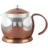 Image de Théière Moderne La Cafetière 1.2l En Verre Et Acier Inoxydable