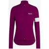 Image de Veste Rapha Core Winter violet foncé blanc femme - L