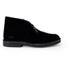 Image de Bottines Homme en Cuir Noir - CLARKS - Système de Fermeture à Lacets