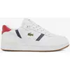 Image de Chaussures Lacoste T-Clip Set Cuir blanc bleu marine rouge - 42