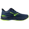Image de Baskets MIZUNO Wave Serene 2 GTX bleues et jaunes