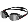 Image de Lunetes de natation Speedo Biofuse 2.0 noir rouge avec verre à effet miroir gris