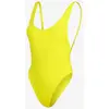 Image de Maillot de bain Speedo Solid Convertible Color One Piece jaune femme - XS