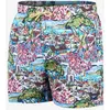 Image de Maillot de bain Speedo Digital Printed Leisure 14 Inch bleu vert rose - M