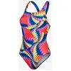 Image de Maillot de bain Speedo AllOver Digital LeaderBack bleu rouge vert femme - 30