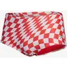 Image de Maillot de bain Speedo Club Training Allover Colors rouge blanc - 28