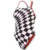 Image de Maillot de bain Speedo Allover Print Tie-Back blanc noir rouge femme - 30