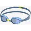 Image de Lunettes de natation Speedo Fastskin Speedsocket 2 bleu jaune avec verres miroir bleu
