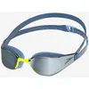 Image de Lunettes de natation Speedo Fastskin Hyper Elite bleu jaune avec verres miroir gris