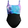Image de Speedo BAÑADOR NATACIÓN MUJER SHAPING CONTOURECLIPSE PRINTED 1 PIECE Femme AZUL